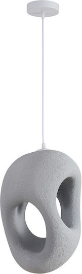 Agora Lighting Висящо Таванно Осветително Тяло Сиво с Цокъл E27 27x27см Agora Lighting Висящо Таванно Осветително Тяло Сиво с Цокъл E27 27x27см