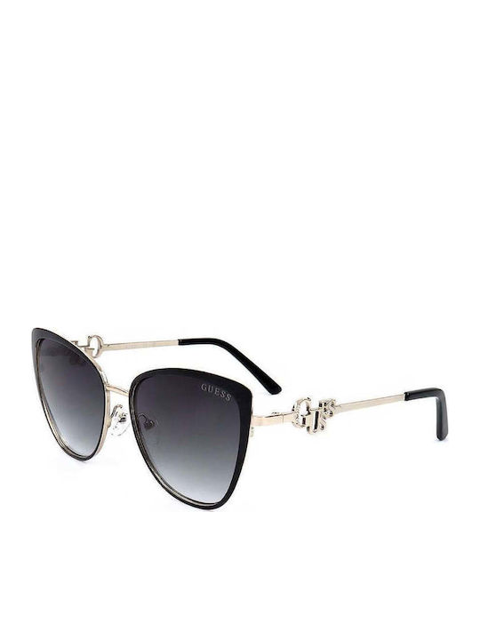 Guess Ochelari de Soare pentru Femei cu Ramă Metalică Aurie și Lentilă Aurie
