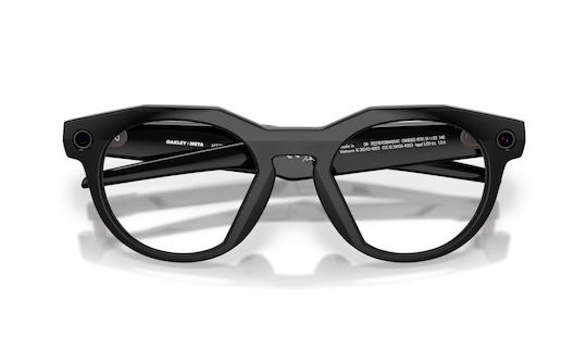 Ochelari Oakley Meta Hstn Ai Negri Cu Lentile Transparente Ow8002-0751