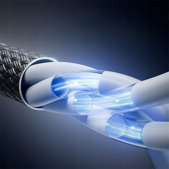 Baseus USB към Type-C / Lightning кабел Черен 1m