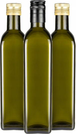 10x Bimberek Wein-/Getränkeflaschen Marasca Olive 500ml