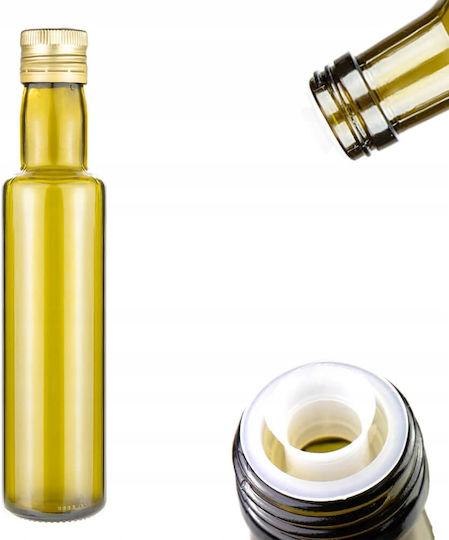 10x Dorica Olive 250ml Бутилки За Зехтин Дозатор Тъмно Стъкло