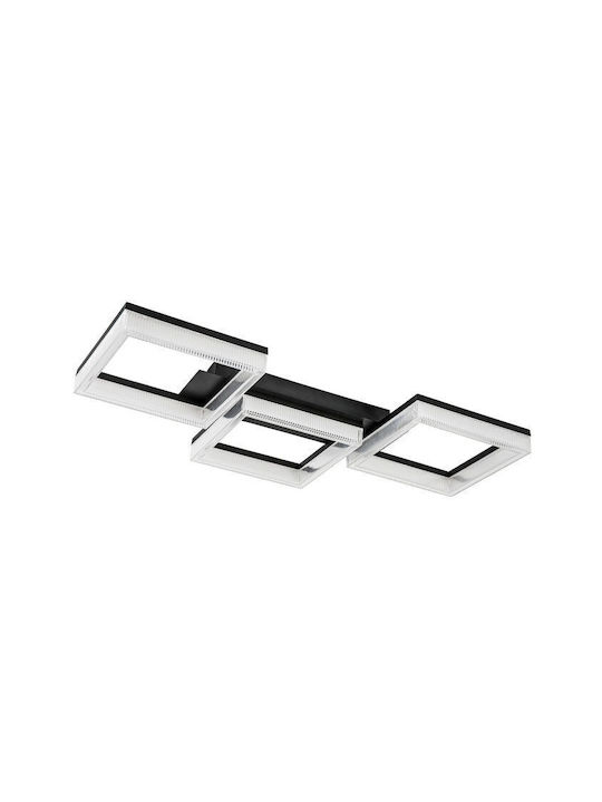 Rabalux Smart Deckenleuchte montieren 70cm Schwarz mit Integrierte LED und Fernbedienung Rabalux Smart Deckenleuchte montieren 70cm Schwarz mit Integrierte LED und Fernbedienung