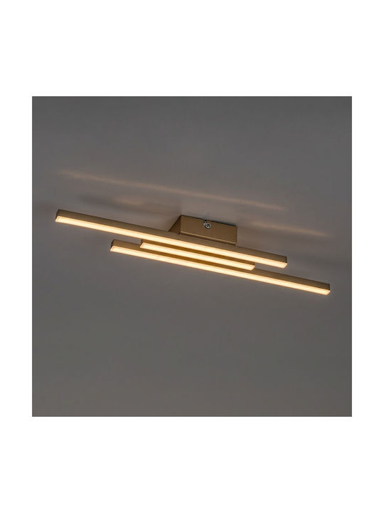Rabalux Smart Deckenleuchte Gold mit Integrierter LED
