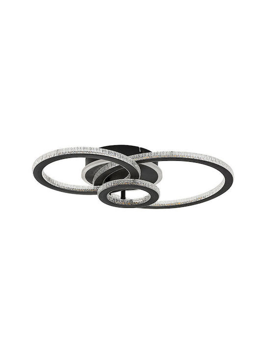 Rabalux Smart Deckenleuchte montieren 52cm Schwarz mit Integrierte LED und Fernbedienung Rabalux Smart Deckenleuchte montieren 52cm Schwarz mit Integrierte LED und Fernbedienung