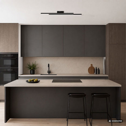 Rabalux Smart Deckenleuchte Schwarz mit Integrierter LED