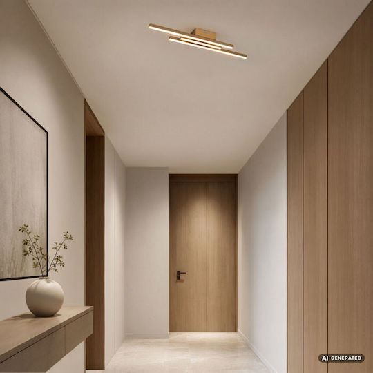 Rabalux Smart Luminiță De Tavan Montată Auriu Cu LED Integrat