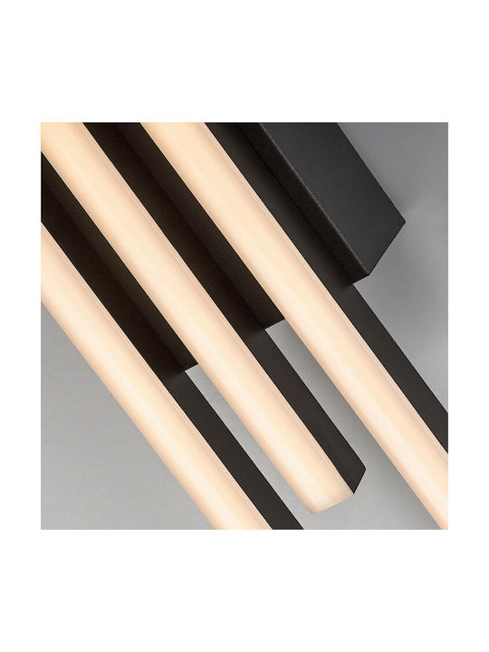 Rabalux Smart Deckenleuchte Schwarz mit Integrierter LED