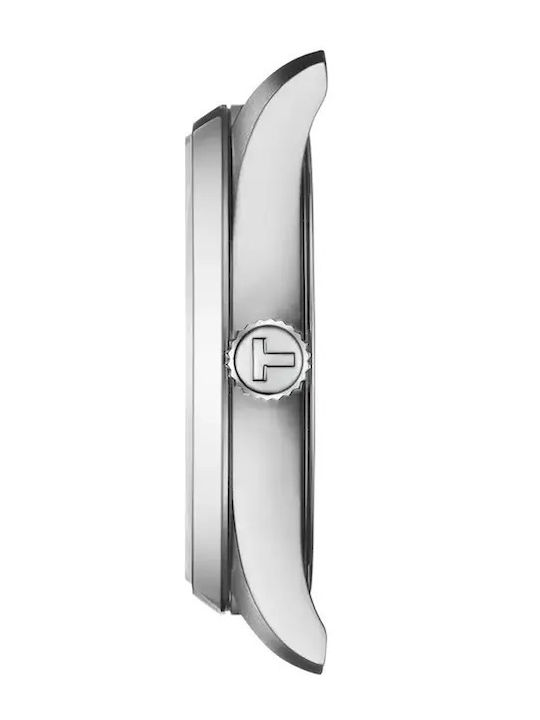 Tissot Pr 100 Мъжки Часовник 34mm На Батерия С Бяла Текстилна Каишка