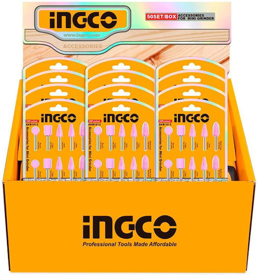 Ingco AKB1012 Kopf Drehend Teile für BohrerΔράπανου Set 10 Stück