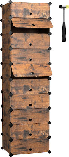 Organizator pantofi din plastic 43x31x173cm LPC010KZ01 Organizator pantofi din plastic 43x31x173cm LPC010KZ01