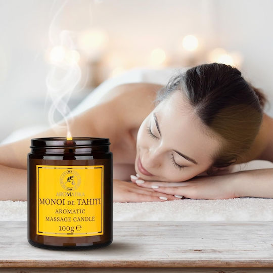 Lumânare Aromatică Din Soia Cu Miros De Nucă De Cocos 100gr Lumânare Aromatică Din Soia Cu Miros De Nucă De Cocos 100gr