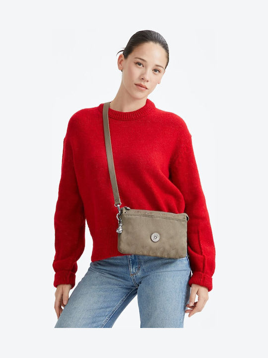Riri Damen Schultertasche Braun