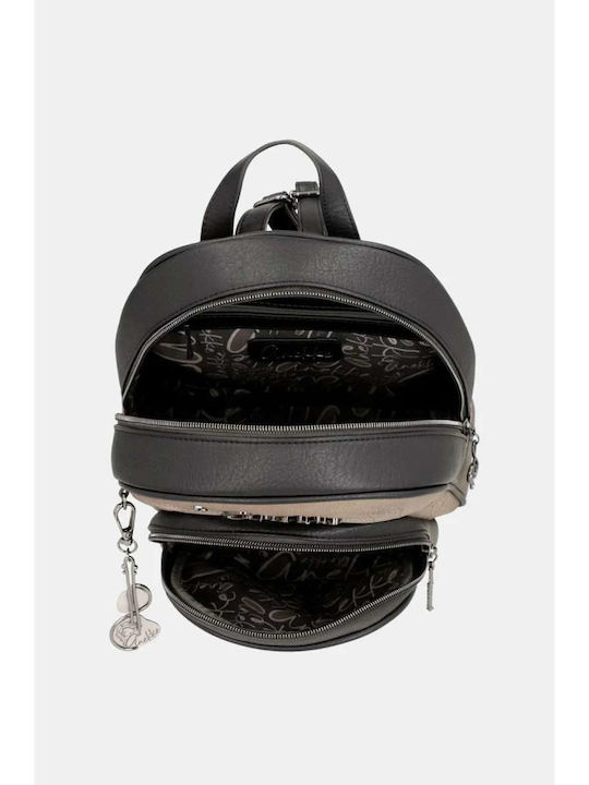 Damen Handtasche Rucksack Mehrfarbig