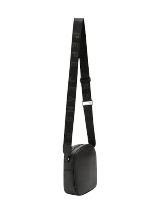 Ion Mart Men's Shoulder Crossbody Bag Black