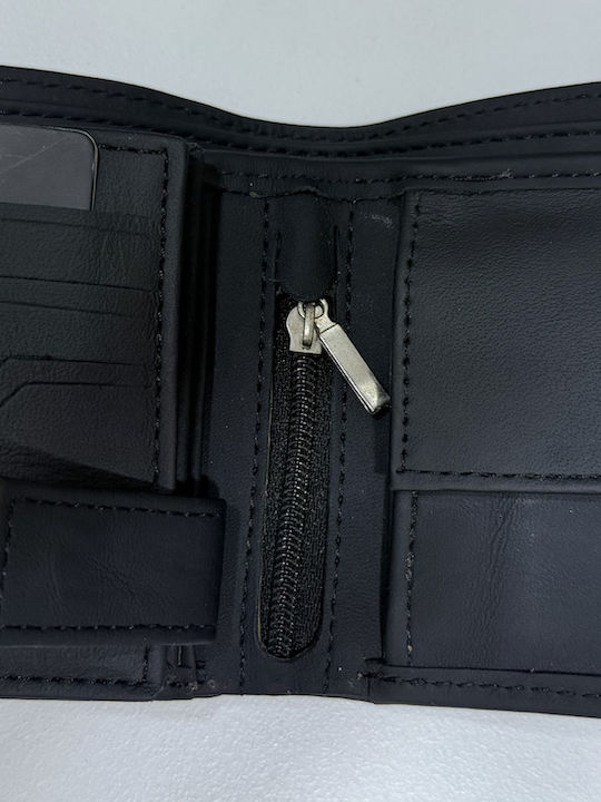 Leder Herrenbrieftasche Schwarz