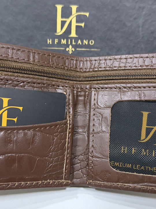 Leder Herrenbrieftasche Braun