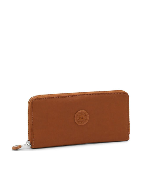 Money World Large Women's Wallet with RFID Brown