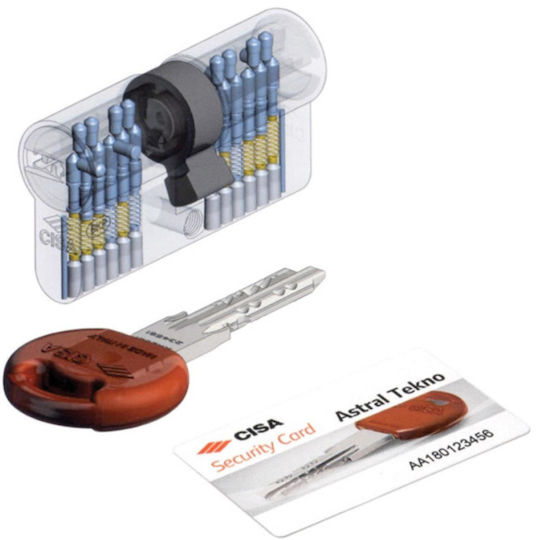Cisa Sicherheitszylinder Astral Tekno Pro Gold