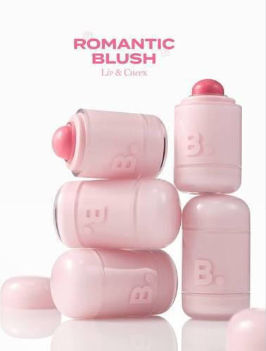 Banila Co Romantic Blush Lip & Cheek Ρουζ Cream Coral 3.7gr