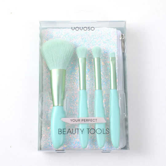 Set Mit Make-up Pinseln 4 Stück