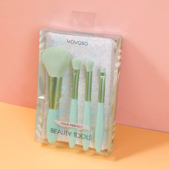 Set Mit Make-up Pinseln 4 Stück