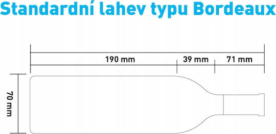 Philco Охладител за вино 6 Бутилки
