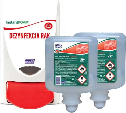 Deb Kommerzieller Seifenspender Schaumstoff 1000ml Weiße