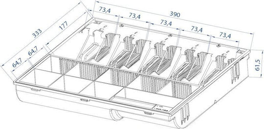 Virtuos Cash Drawer