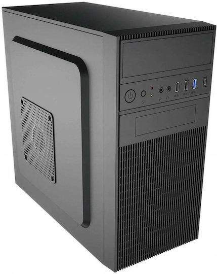 Akyga AK19BK Micro Tower Компютърна кутия Черна
