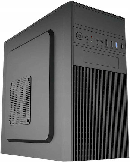 Akyga AK19BK Micro Tower Компютърна кутия Черна