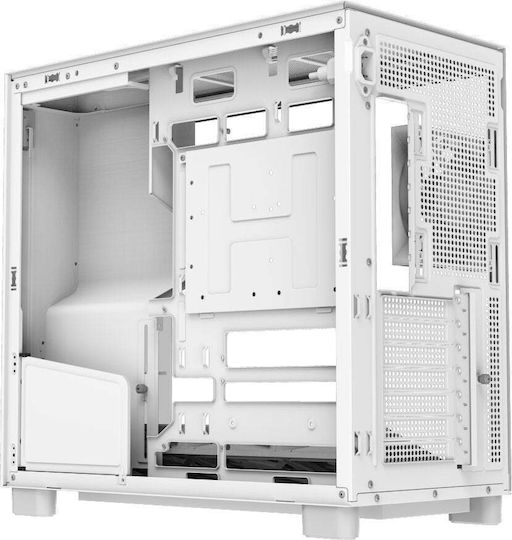 GameMax NEX C53 WH Computergehäuse mit Seitenfenster Weiß