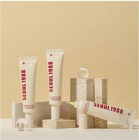 K-Secret Seoul 1988 Eye Cream for Anti-Aging, Hydration, Brightening & Eye Bags 30ml