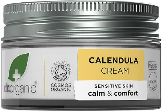 Dr.Organic Organic Calendula Skin Moisturiser 24ωρη Ενυδατική Κρέμα Προσώπου Ημέρας με Aloe Vera 50ml