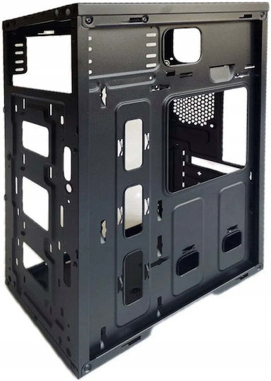 N6-560B Midi-Turm Computergehäuse Schwarz