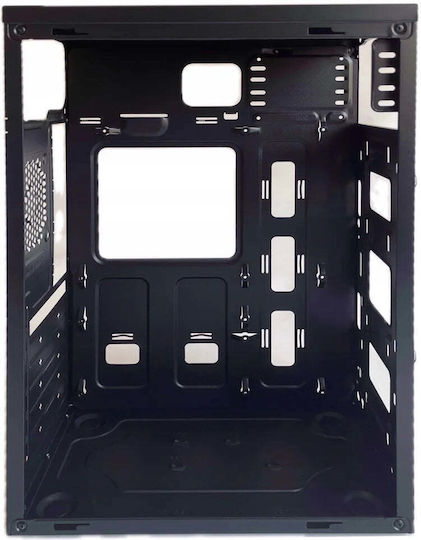 ML N6-560B Midi Tower Κουτί Υπολογιστή Μαύρο