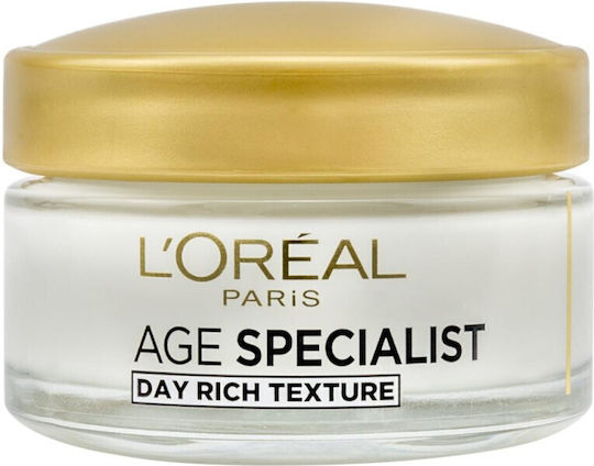 L'Oreal Paris Age Specialist Rich Αντιγηραντική Κρέμα Προσώπου Ημέρας 50ml