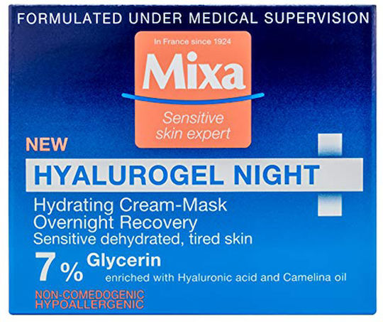 Mixa Hyalurogel Cream Face Night 50ml