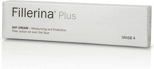 Labo Fillerina Plus Grade 4 24-Stunden Gesichtsfeuchtigkeitscreme Tag mit SPF15 für Anti-Aging & Wiederherstellung mit Hyaluronsäure 50ml