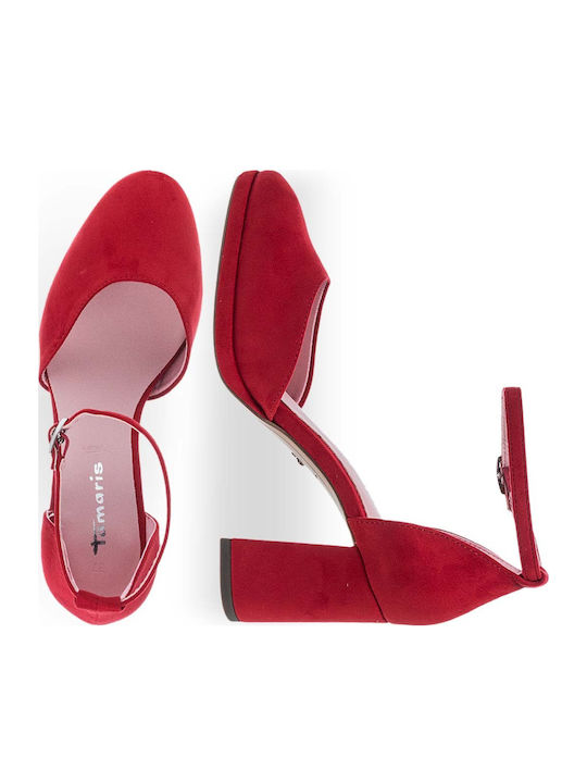 Heels with High Heel Red