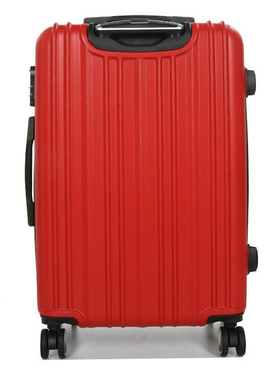 WORLDLINE Reisekoffer Hart Rote Kabinenhöhe 55cm