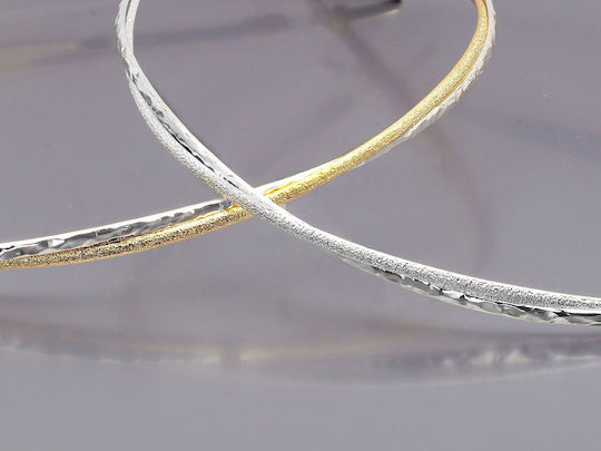 Handgefertigte Hochzeitskronen Versilbert 0200 Silber