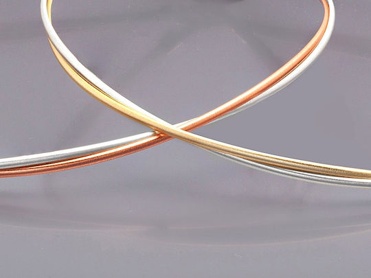 Handgefertigte Hochzeitskronen Versilbert 0122 Gold