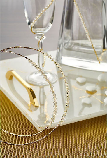 Handgefertigte Hochzeitskronen Versilbert 1210 Roségold