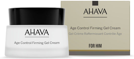 Ahava Age Control Firming Light Moisturizing & Anti-Aging Men's Face Day Gel with Hyaluronic Acid 50ml