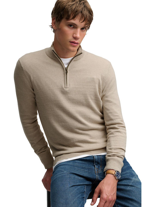 Superdry Πουλόβερ Barley Marl Superdry Πουλόβερ Barley Marl