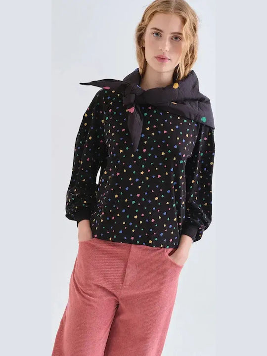 Women's Cotton Long Sleeve Black