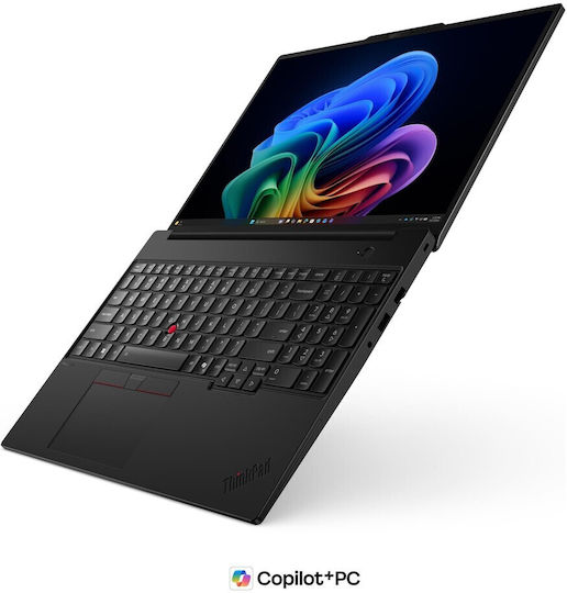 Lenovo ThinkPad T16 Gen 5 16" OLED 120Hz (Ultra 7-365/64GB/1TB SSD/W11 Pro) (Tastatură Engleză Internațională)