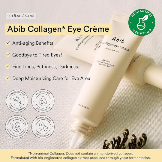 Abib Abib Collagen Augenbefeuchter für Feuchtigkeitsspendend Schwarze Kreise & Taschen 30ml