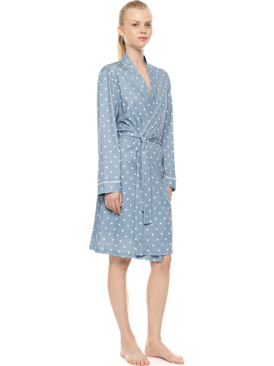 Pink Label Robe De Iarnă Pentru Femei Stone Blue